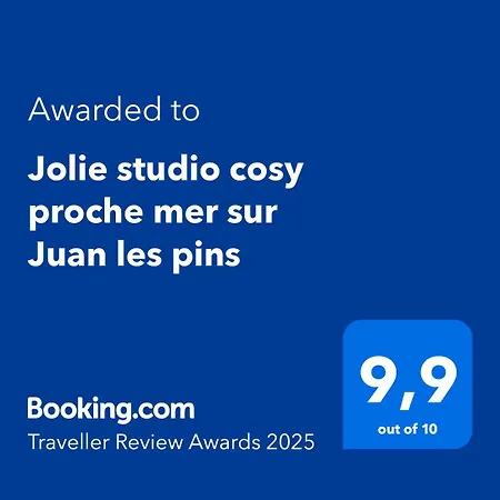 Апартаменты Jolie Cosy Proche Sur Juan Les Pins Антиб